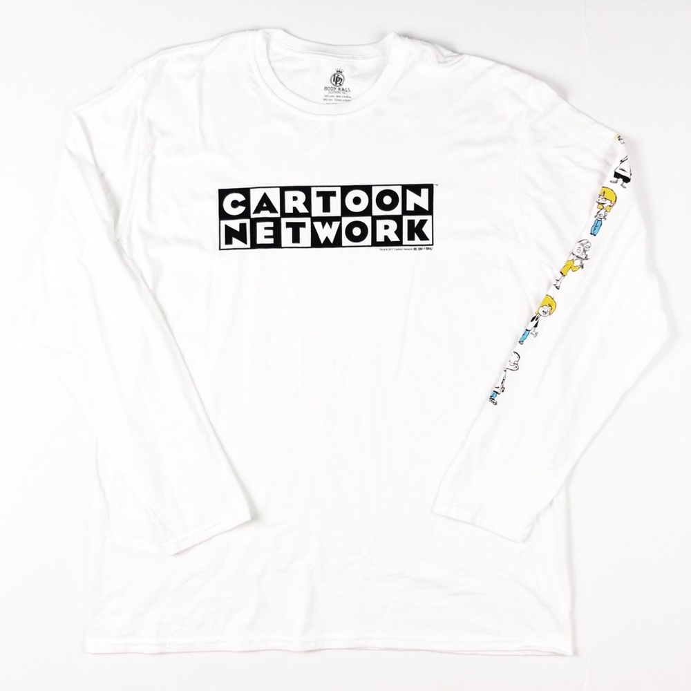 Cartoon Network Logo Ed Edd n Eddy Long Sleeve Tee
